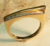 Traumhafter Ring, 585 Gelbgold mit Diamanten