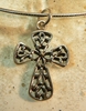 Kreuz aus Silber, feine Ornamentik - etwas Besonderes
